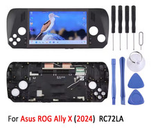 OEM Display Touch LCD Screen Digitizer Frame For Asus ROG Ally X 2024 RC72LA