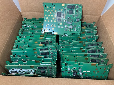 #ad 9.25 lbs Gold Scrap Telecom Boards Recovery High Grade 36 Boards $99.08