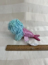 Scruff a Luvs Mermaid Clip On Keychain Mini Plush Doll Stuffed Animal
