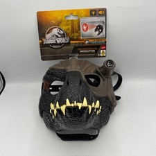 Jurassic World Indoraptor Dinosaur Mask Tracking Light Sound