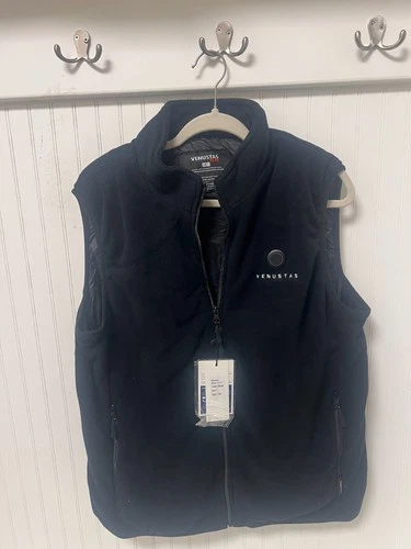 Venustas Heated Fleece Vest Mens L With Battery Pack - product listing photo