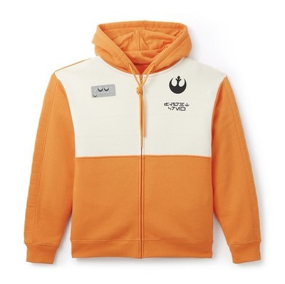  Disney Parks - STAR WARS - RESISTANCE - REBEL PILOT - Fleece Hoodie - XL 