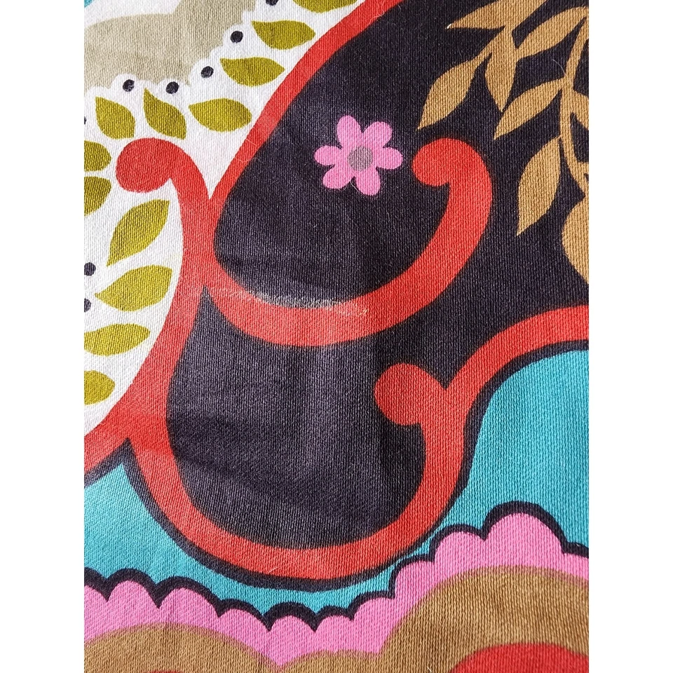 MAX STUDIO Rojo Azul Boho Medallón ESTÁNDAR Fundas de Almohada - Juego de 2 Foto 4 de 4