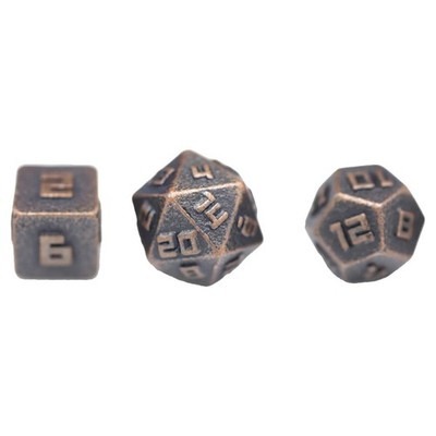 HYO0223 Hymgho Premium Gaming 7-Set 10mm Mini Solid Metal: Ancient CP