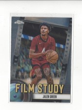 2024-25 Topps Chrome Film Study #FS19 Jalen Green Rockets