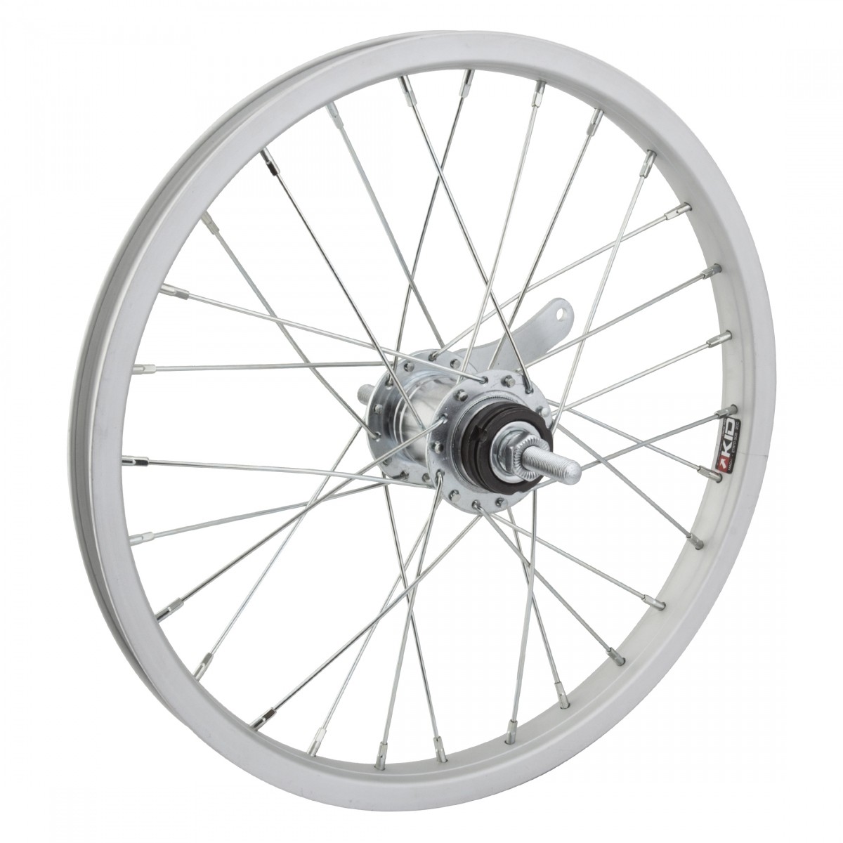 Wheel Master Steel Rear Wheel 16in Coaster Brake 6-Bolt B/O 3/8 Silver