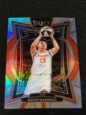 2025 Panini Select WNBA CONCOURSE SILVER PRIZM RAYAH MARSHALL SUN #26