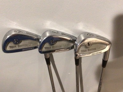 Spalding Golf TOUR EDITION LTD Cold Forging Iron 6,7,8 Right Steel S300 Stiff