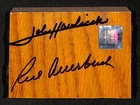 Red Auerbach/John Havlicek Signed Boston Garden Parquet Floor 4x3x1 PSA 204154