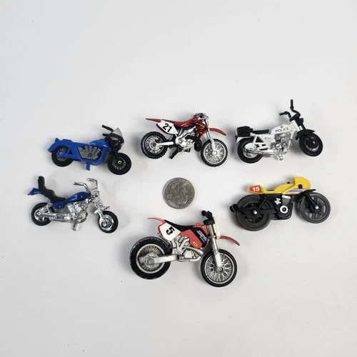 Mixed Vintage Lot/Bundle: 5 Small Motorcycles