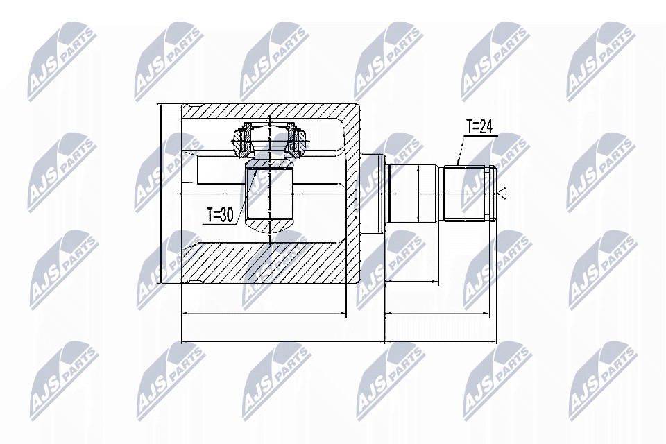 Hardy Disc,Longitudinal Wave Prop Shaft Fits for Mercedes E & Klasa 4MATIC W210/ - Image 13