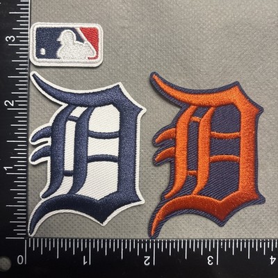 DETROIT TIGERS LOT SET OF 3 IRON ON PATCHES