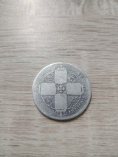 SILVER ONE   FLORIN VICTORIA  GOTHIC  1875 925