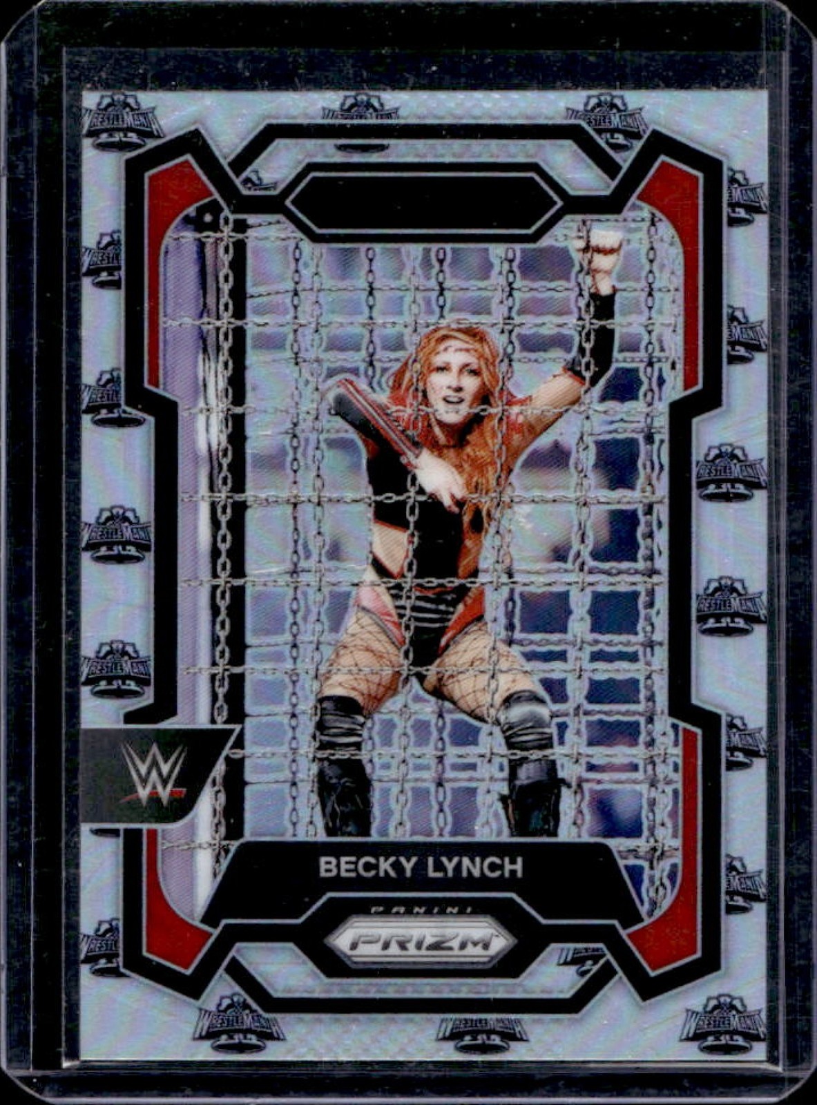 2024 Panini Prizm WWE Becky Lynch WrestleMania Prizm #/40