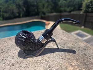 Peterson Sherlock Holmes Rustic Lestrade Unsmoked Pipe (Ireland)
