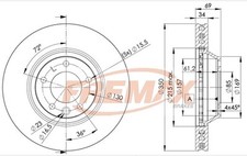 Bremsscheiben AUDI Q7 3.0 TFSI BD-3323