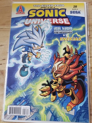 Sonic Universe 28 Silver Saga part 4 Archie Sega 2011 VG
