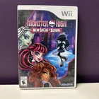 Monster High New Ghoul in School Nintendo Wii 2015 - CIB Little Orbit Mattel