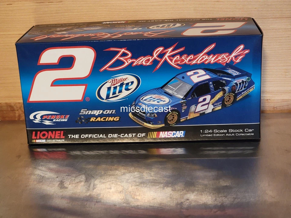 XRARE 2011 Brad Keselowski #2 Snap-on 促销充电器动作压铸 1:24 全新带盒 — 第 2/4 张图片