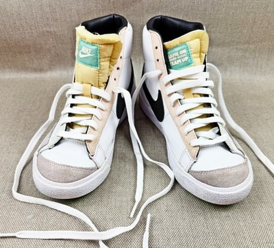 Nike Blazer Mid '77 'Have A Good Game' Womens Sz 6 Sneakers White Blk D02331-101