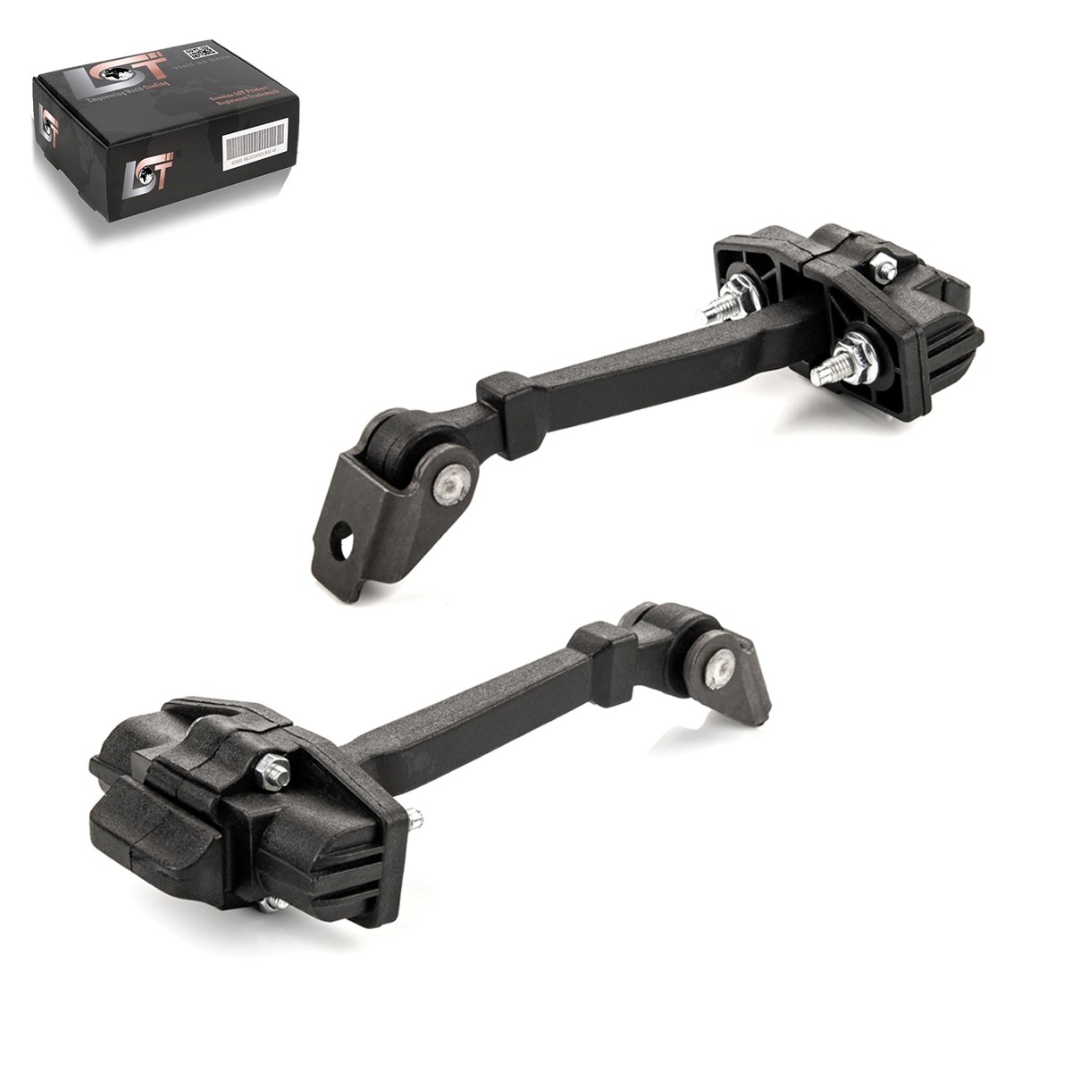 2X Door Hinge Door Stop Door Brake Front For DACIA DOKKER EXPRESS