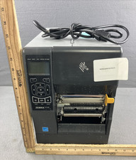 Zebra ZT230 Industrial Thermal Tranfer Label Printer Peel Rewind USB TESTED