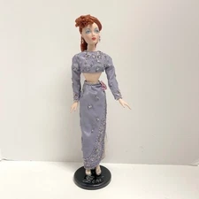 2000 Ashton Drake Mel Odom Twilight Rumba 5th Anniversary Gene Doll with Stand