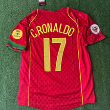 Portugal 2004/2005 Euro Final Home Retro Jers...