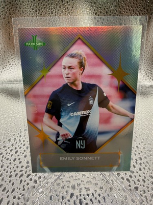 #ad 2025 Parkside NWSL Vol 2 #53 Emily Sonnett Stars of the NWSL Foil 100 Gotham FC $20.00