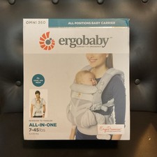 Ergobaby Omni 360 All-In-One Cool Air Baby Carrier Pearl Grey