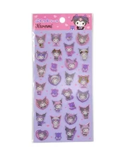 Puffy 3D Sticker Sheet Kuromi Sanrio Daiso Japan Hello Kitty Decals