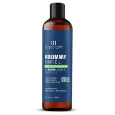 Botanic Hearth 100 Pure Rosemary Oil Hair Growth with Biotin 198ml Free-Shiping