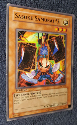 Yu-Gi-Oh ''SASUKE SAMURAI'' PGD-015 - Konami Trading Card / YGO First Edition