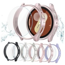 6 6 Pack for Galaxy Watch 7 40mm Black Clear Starlight Pink Rosegold lavender