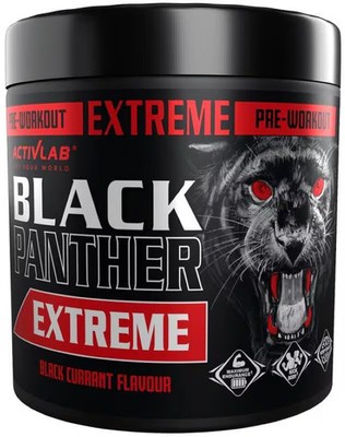 Activlab Black Panther Extreme Preworkout, 300 g Dose, Orange