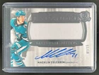2024-25 The Cup Macklin Celebrini Expanded Auto RC Jersey /15 Auto #EM-MC