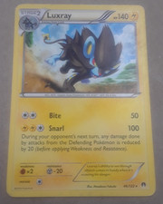 luxray break pokemon card value Luxray BREAK 47/122 XY Breakpoint Rare Holo Pokemon Card Near Mint main image 0