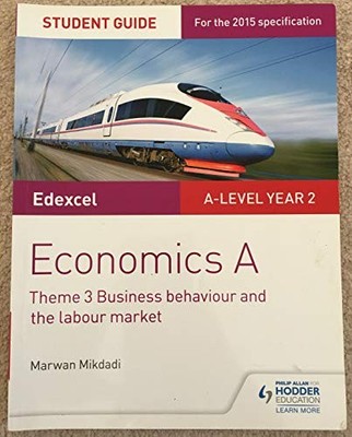 Edexcel Economics A Student Guide: ..., Mikdadi, Marwan