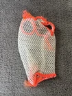 Vintage Barbie White Mesh Swimsuit Twist N Turn #1160 Cover Up Orange Trim