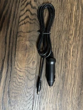 2V DC Car Power Adapter Cable: cigarette lighter plug, barrel end