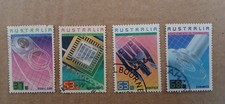 AUSTRALIA-1987 SG1082-1085 AUSTRALIAN TECHNOLOGY SET OF 4 USED STAMPS