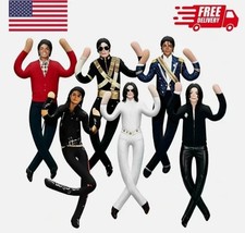 Michael Jackson Cosplay Doll Plush Stuffed Figure Abstract Joint Mobility Toy US