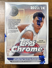 2023-24 Topps Chrome Basketball Blaster BOX F...