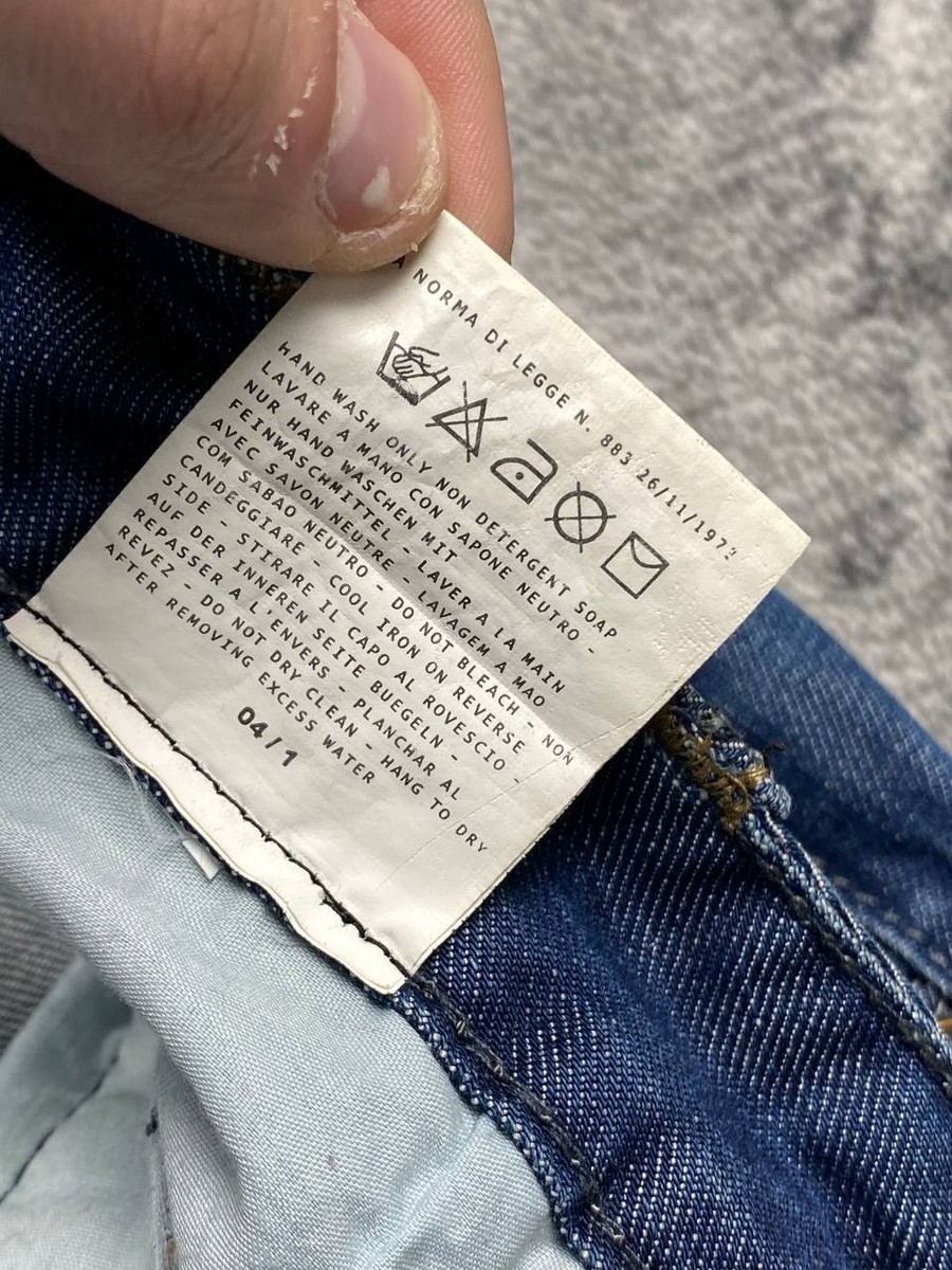 Vintage Dolce & Gabbana Denim Jeans Japan Style Y2K Men Size 32