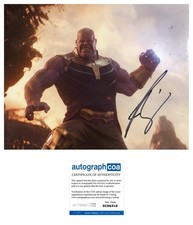 Josh Brolin AUTOGRAPH ‘AVENGERS ENDGAME’ Thanos Signed 10x8” Photo ACOA