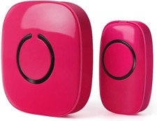 Model C Wireless Doorbell Operating at Over 500-Feet Range with Over 50 Chimes