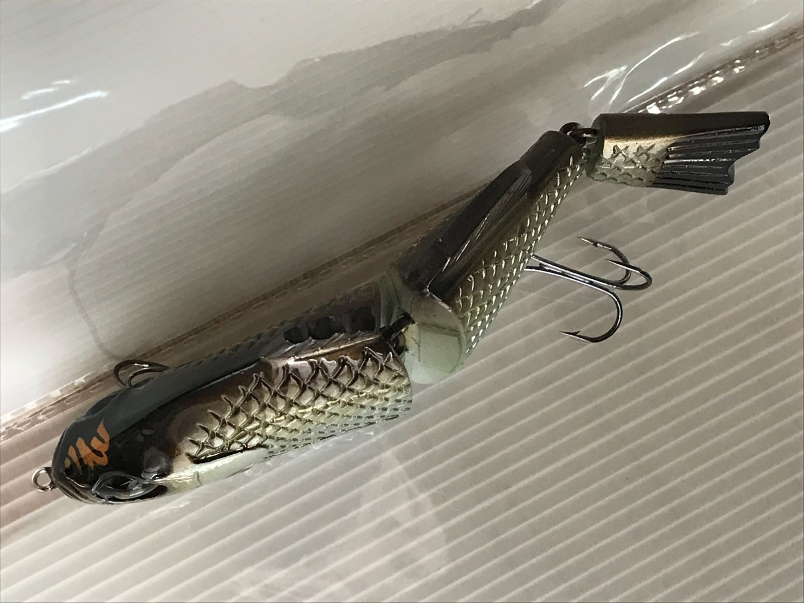 Gillra 150 Big Bait Swimbait Hand Carved Scale Suspend Funa Color Japanese Lure - Image 4