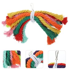 Parrots Chew Toys Budgie for Chewing Bird Colorful Cage Birds Accessories