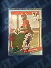2023 Panini Donruss Rated Prospect Light Blue Elly De La Cruz #57 Reds