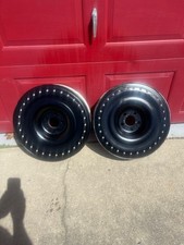 2 Roush 18x4 Front Runner Braid Drag Wheels Off A Mustang 5x412 Bolt Circle 2 Roush 18x4 Front Runner Braid Drag Wheels Off A Mustang 5x412 Bolt Circle